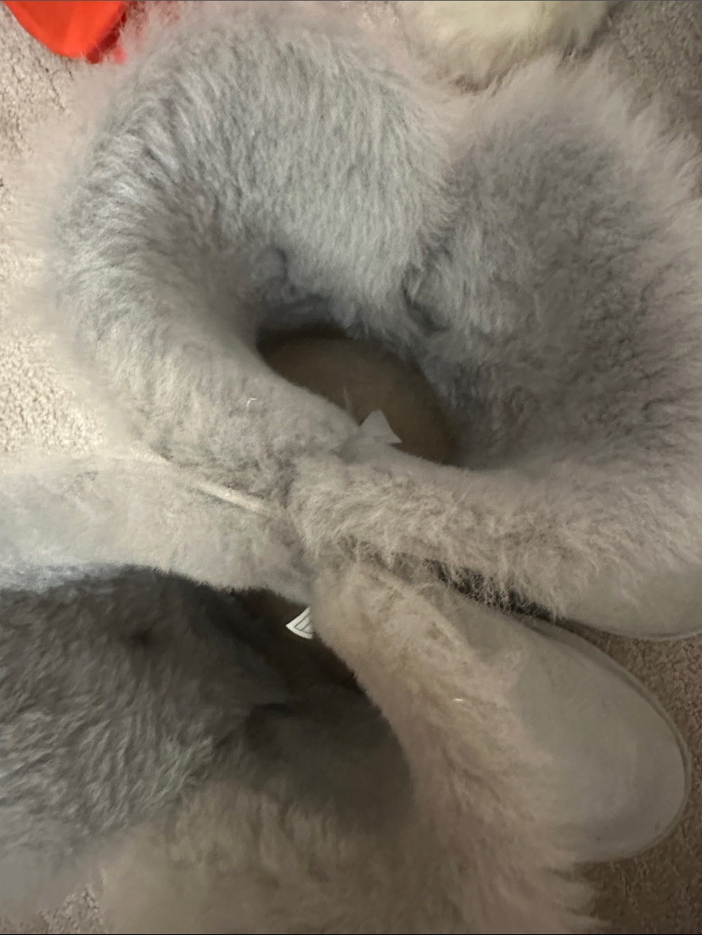 UGG Bailey Button Poppy Flower Boot Gray Size 9 - Picture 4 of 5